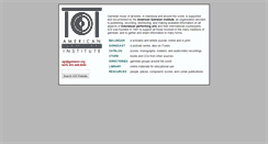 Desktop Screenshot of gamelan.org